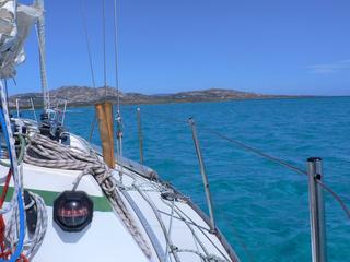 Quittant Asinara